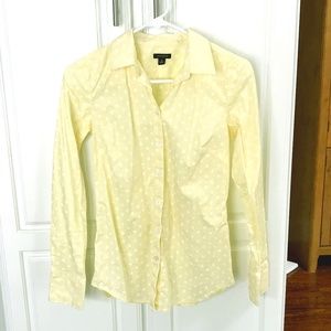 Ann Taylor Long Sleeve Cotton Shirt size 0